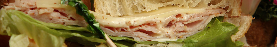 Eating Breakfast & Brunch Deli Sandwich at Plantation Cafe & Deli restaurant in Hilton Head Island, SC.